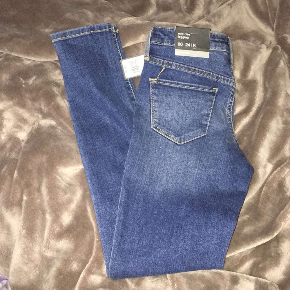 Mid rise jeggings